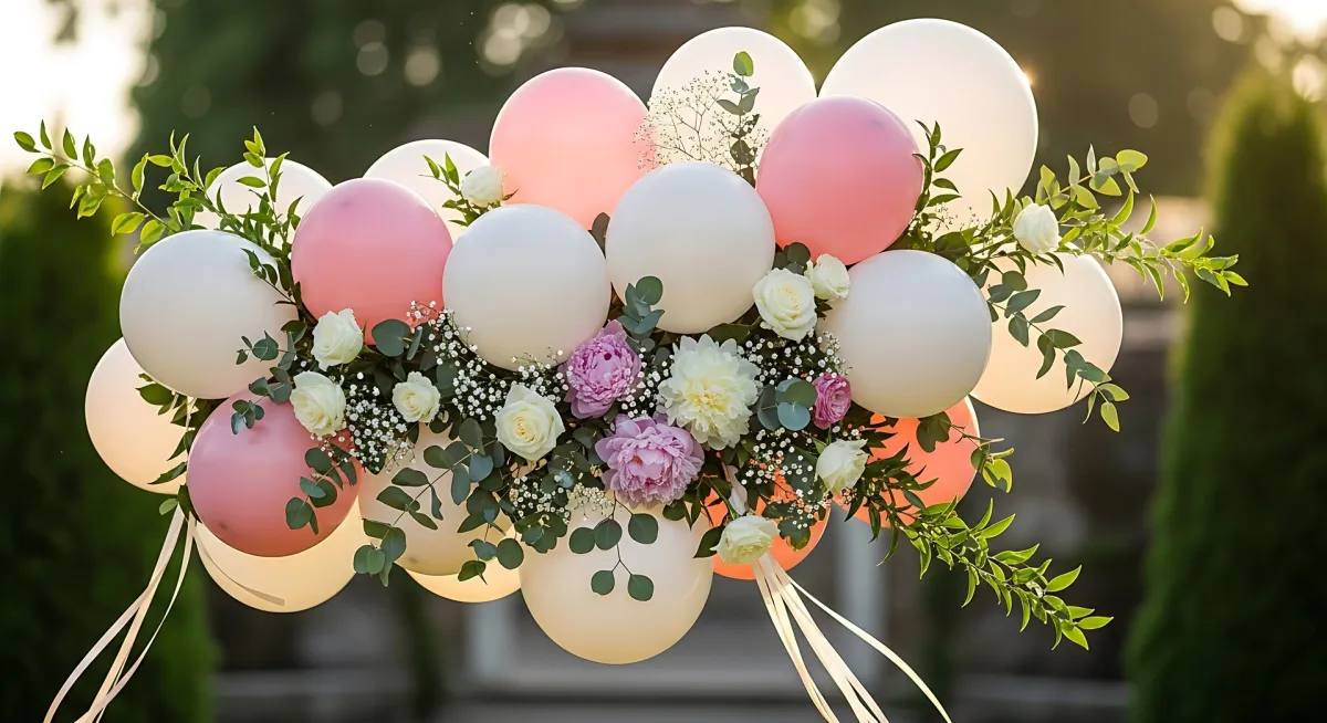 Photo de Anniversaire adulte : déco chic avec des ballons