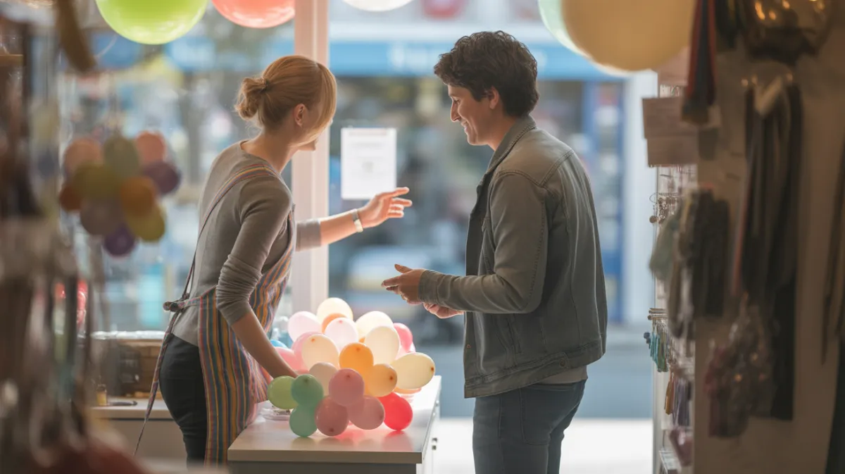 Arche organique ballons pastel baby shower