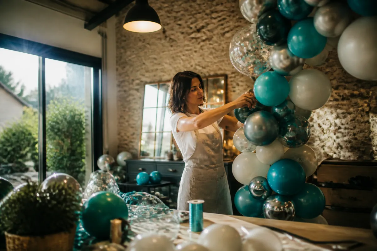 Photo de Créer une arche de ballons soi-même : Où trouver le matériel ?