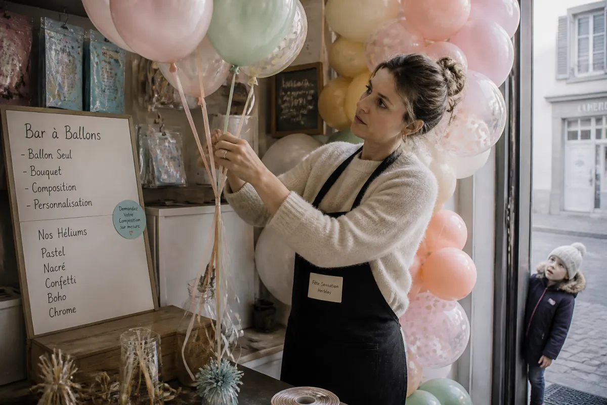 Photo de Bouquet de ballons hélium